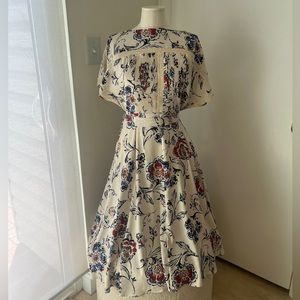Ann Taylor Floral Midi Dress